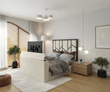 Sherlock Luxe Upholstered Television Bed Frame