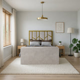 Sherlock Luxe Upholstered Television Bed Frame