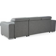 Artemis Universal Fabric Corner Sofabed - Grey