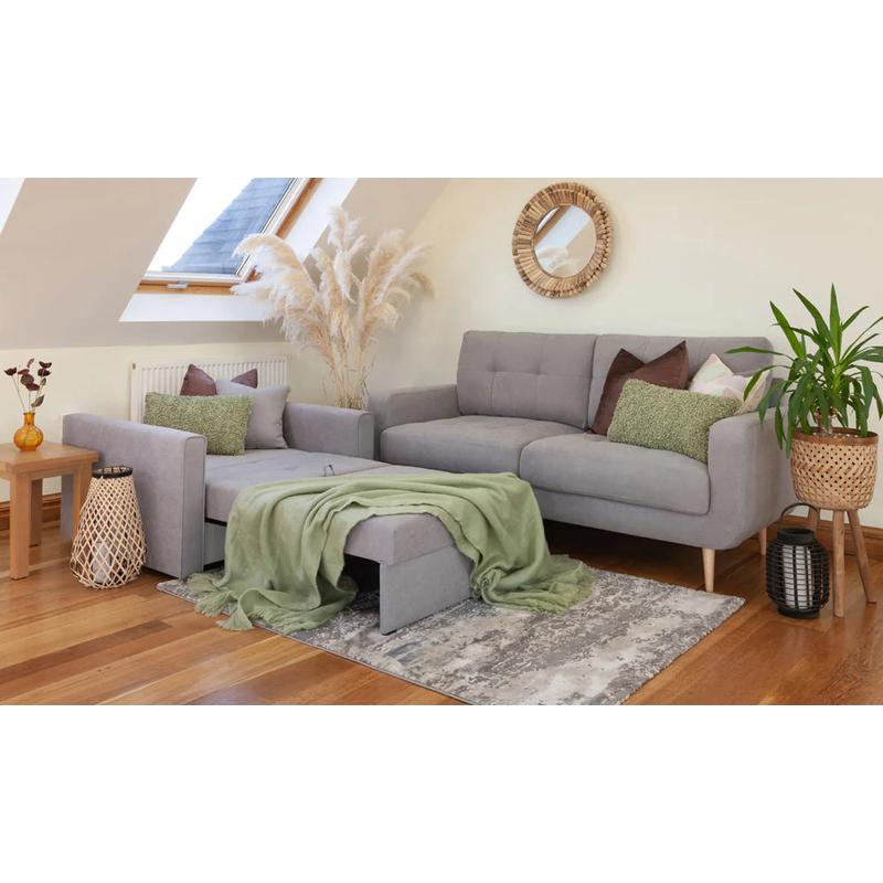Aurora Grey 2 Seater Sofa