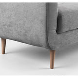 Aurora Grey 3 Seater Sofa