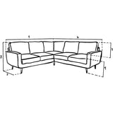 Aurora Grey Large Corner Sofa