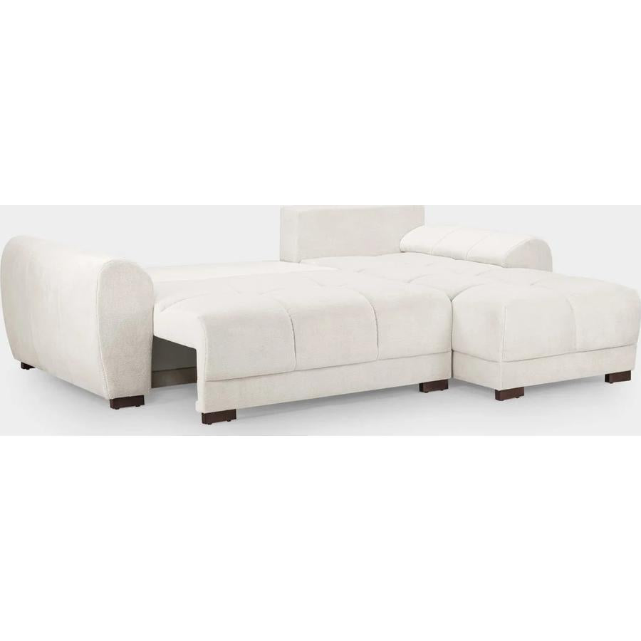 Azzuro Sofa Bed Cream Universal Corner