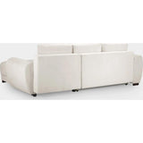 Azzuro Sofa Bed Cream Universal Corner