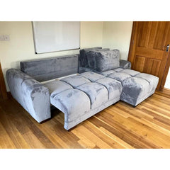 Azzuro Sofa Bed Grey Universal Corner