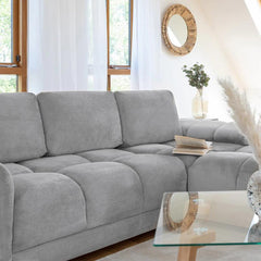 Azzuro Sofa Bed Grey Universal Corner
