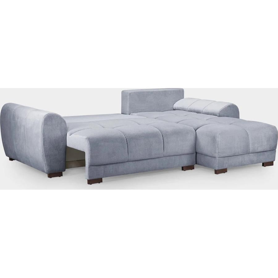 Azzuro Sofa Bed Grey Universal Corner