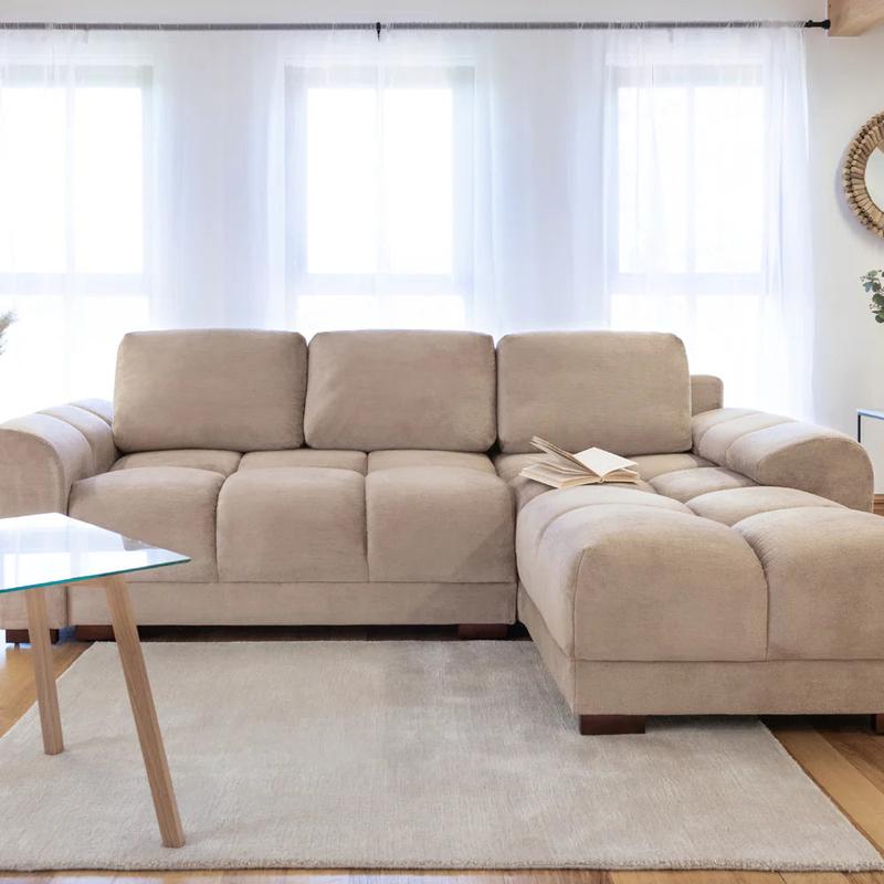 Azzuro Sofa Bed Mocha Universal Corner