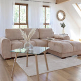 Azzuro Sofa Bed Mocha Universal Corner