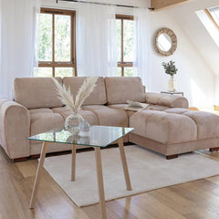 Azzuro Sofa Bed Mocha Universal Corner