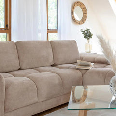 Azzuro Sofa Bed Mocha Universal Corner