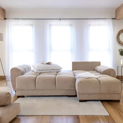 Azzuro Sofa Bed Mocha Universal Corner