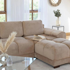 Azzuro Sofa Bed Mocha Universal Corner