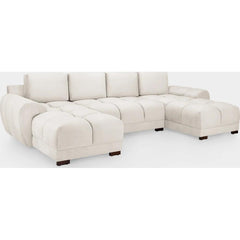 Azzuro Sofa Cream U Shape Corner