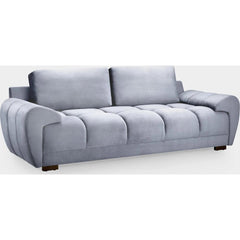 Azzuro Sofa Grey 3 Seater