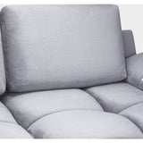 Azzuro Sofa Grey 3 Seater