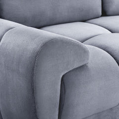 Azzuro Sofa Grey U Shape Corner