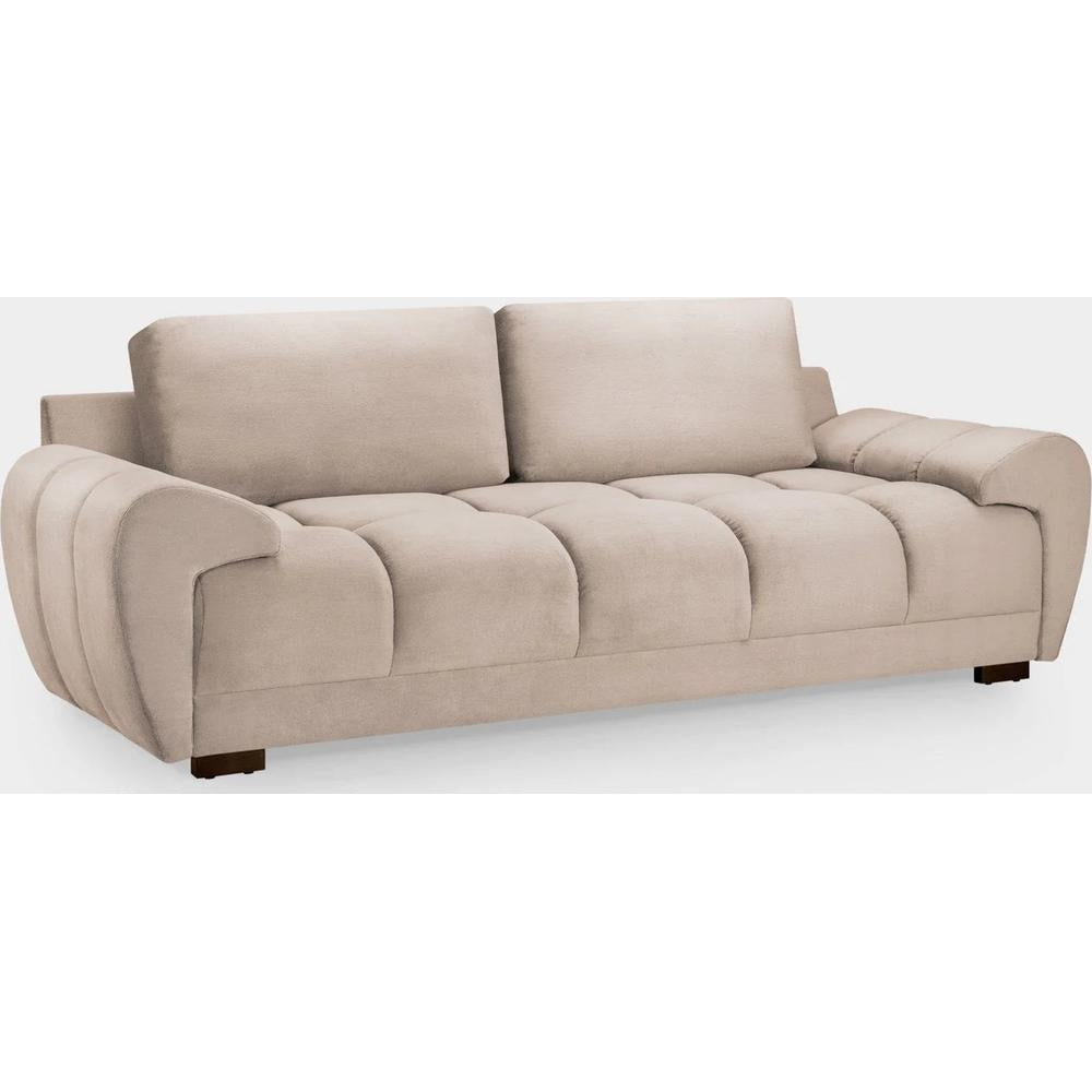 Azzuro Sofa Mocha 3 Seater