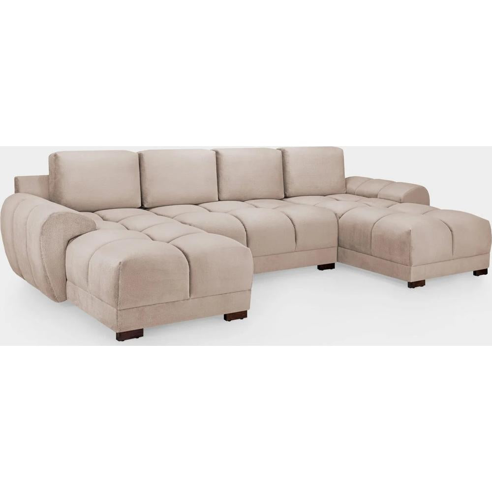 Azzuro Sofa Mocha U Shape Corner
