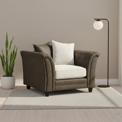 Bella Sofa Armchair Grey
