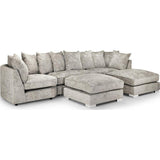 Bishop Truffle U Shape Corner Scatterback Sofa