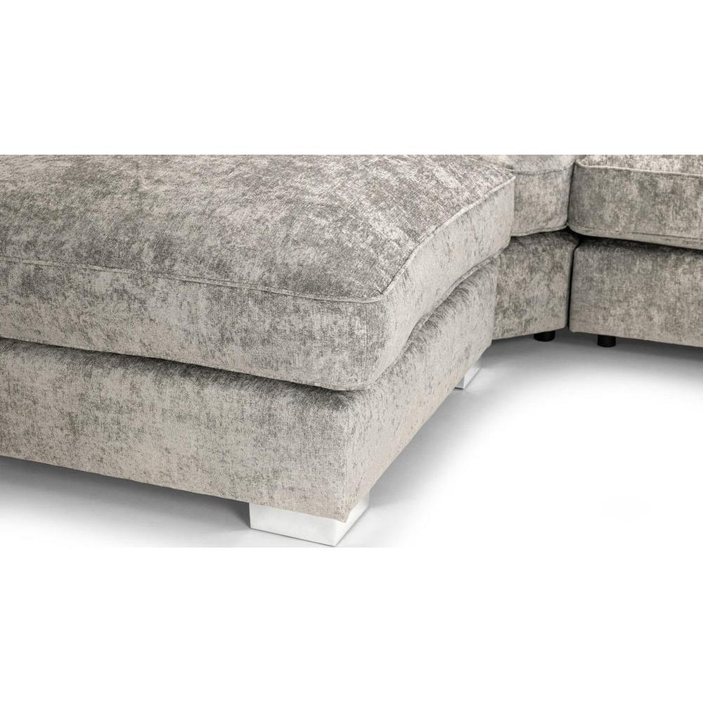 Bishop Truffle U Shape Corner Scatterback Sofa
