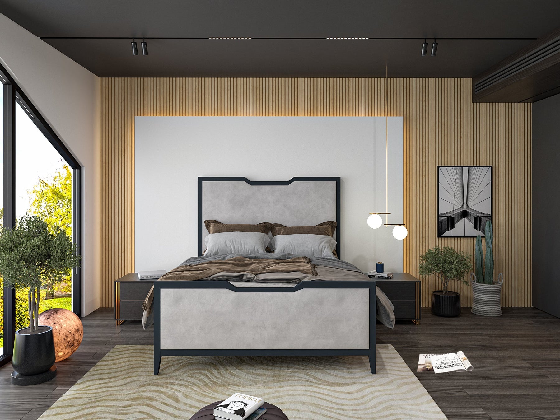 Verona Metal bed frame