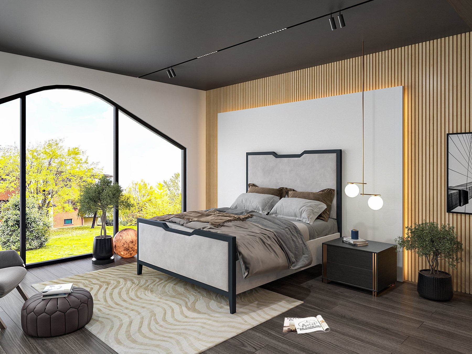 Verona Metal bed frame