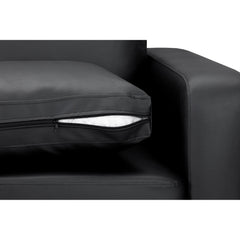 Box Sofa Fabric 3 Seater