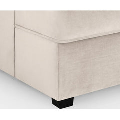 Carnaby Sofa Plush Beige U Shape Corner