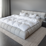 Ciara Boucle Upholstered Bed Frame