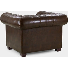 Chesterfield Sofa Antique Armchair Brown