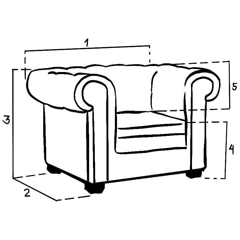 Chesterfield Sofa Oxblood Armchair Red