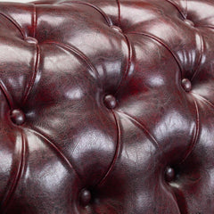 Chesterfield Sofa Oxblood Red 2 Seater
