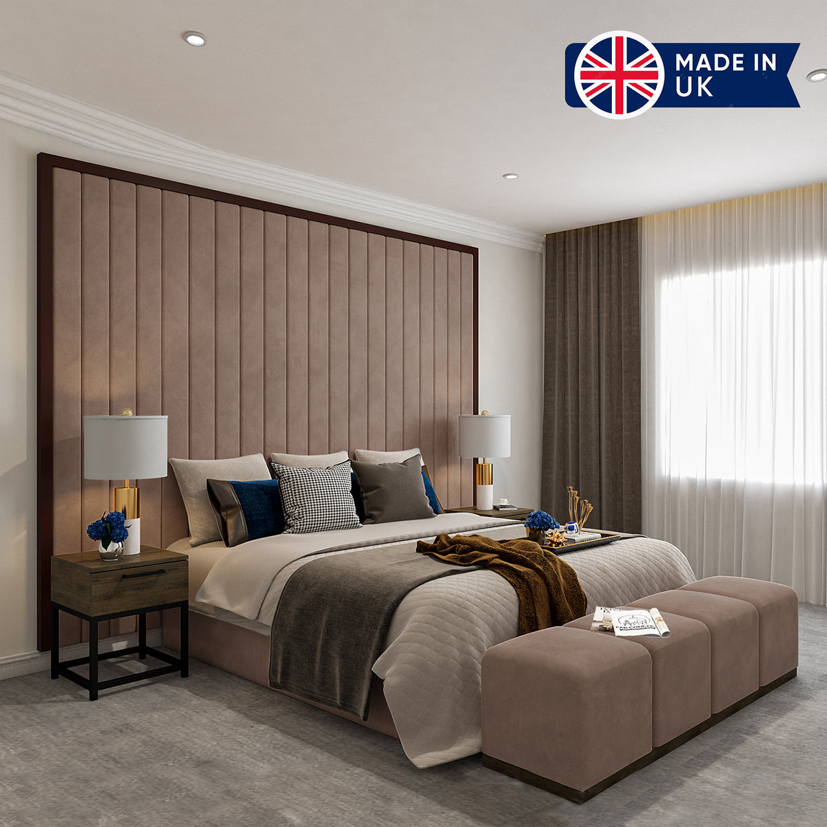Liberty II Line Wall Panel Bed Wall Panel Bed