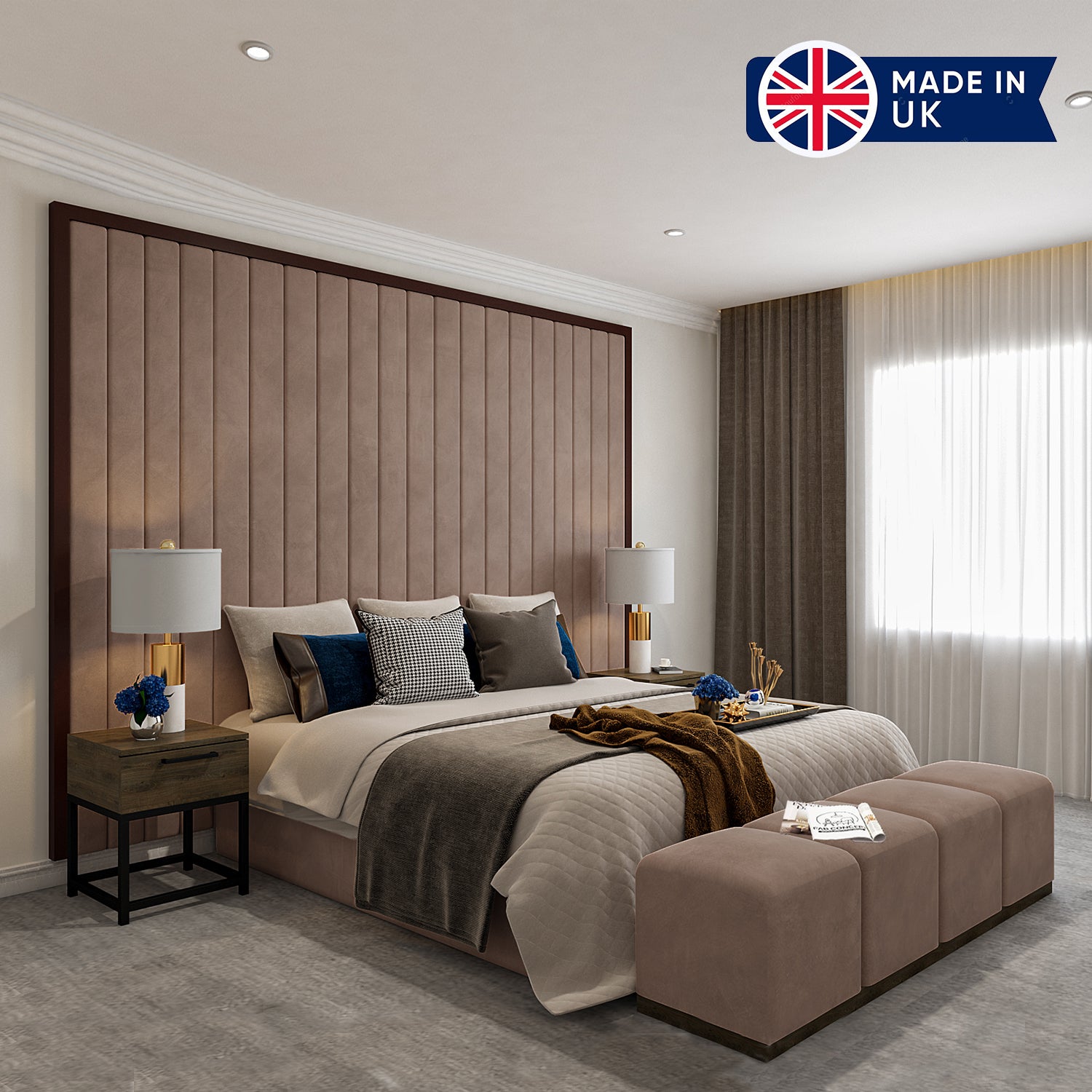 Liberty II Line Wall Panel Bed Wall Panel Bed