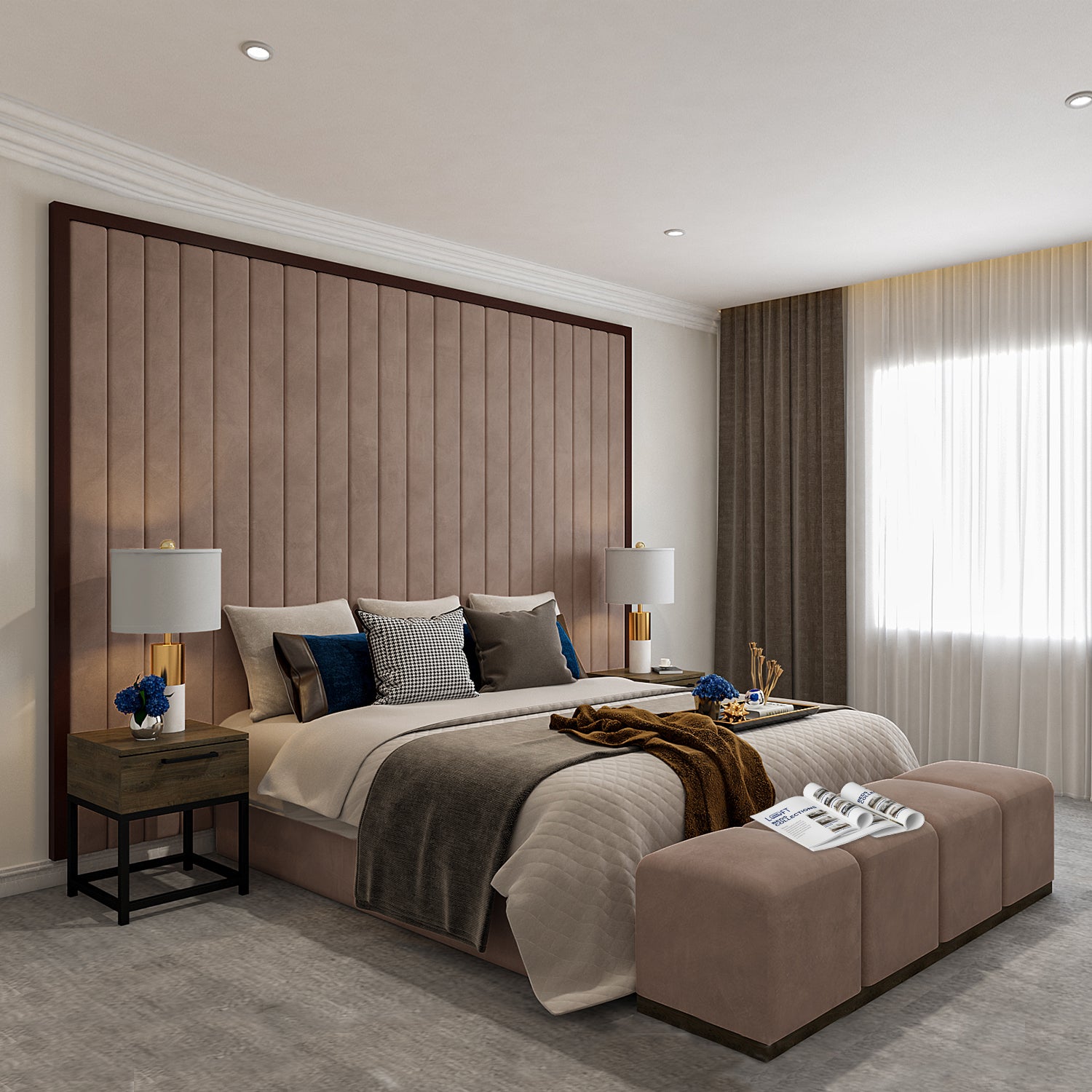Liberty II Line Wall Panel Bed Wall Panel Bed