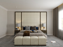 Coco Tropez Line Wallboard Bed