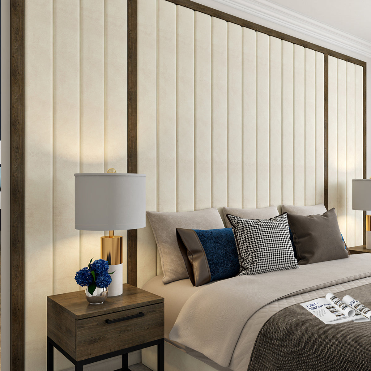 Liberty II Tropez Line Wallboard Bed
