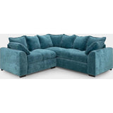 Colbee Teal Large Corner Sofa