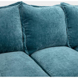 Colbee Teal Large Corner Sofa