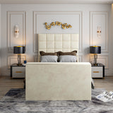Luther Upholstered TV Bed Frame