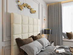 Cubica Upholstered TV Bed Frame