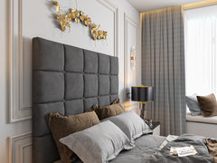 Cubica Upholstered TV Bed Frame