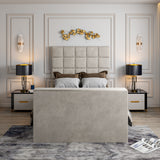 Luther Upholstered TV Bed Frame