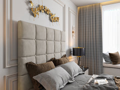 Cubica Upholstered TV Bed Frame