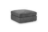Naples Sofa Footstool in Grey