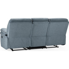 Elio Recliner Fabric 3 Seater Sofa - Grey