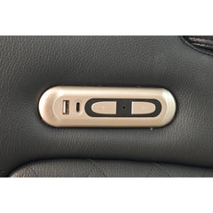 Florence Cinema 3 Seater Sofa - Black