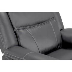 Galaxy Tech Recliner Leather 3 Seater
